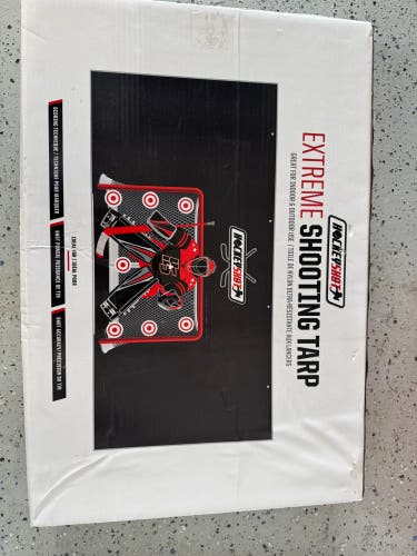 Hockey shot shooting tarp
