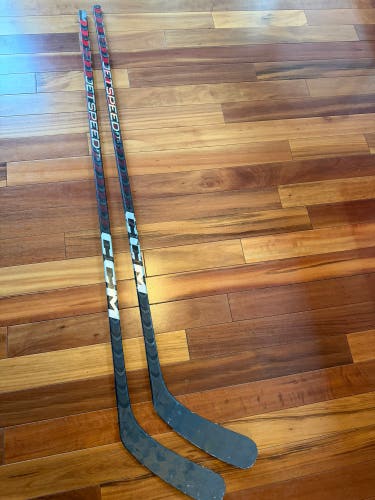 Intermediate CCM JetSpeed FT5 Pro Left Hand Hockey Stick P29 55 Flex (Used)
