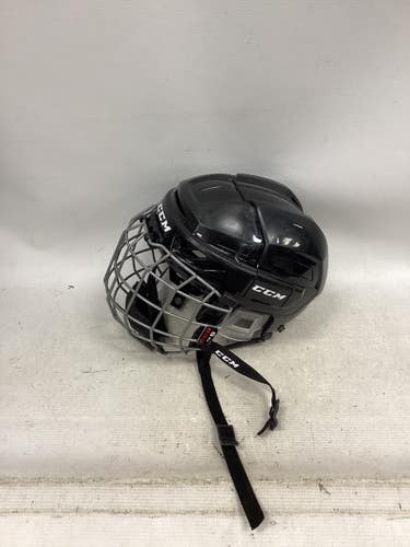 Used CCM FL3D Helmet Cage Combo Black SM 11851-S000052271