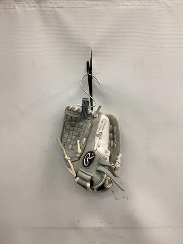 Used Rawlings HIGHLIGHT SERIES RH Throw Fastpitch Gloves Grey 10 1/2" 11851-S000052234