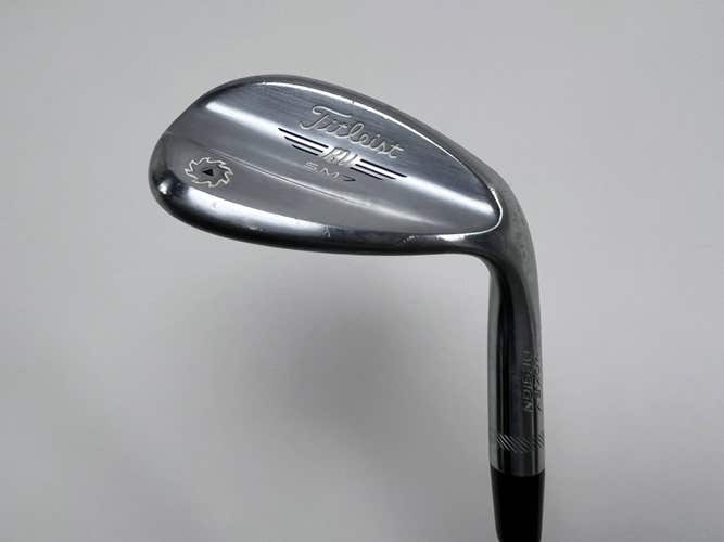 Titleist Vokey SM7 Tour Chrome Lob Wedge LW 58* 12 Bounce D-Grind Wedge RH