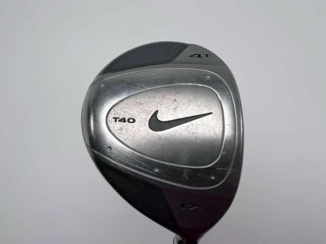 Nike T-40 Tour 4 Fairway Wood 17* True Temper Stiff Steel Mens RH