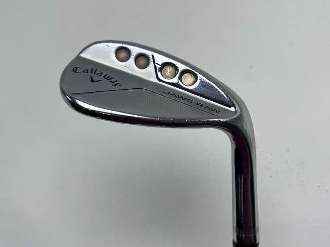 Callaway Jaws Raw Chrome Lob Wedge LW 58* 10S DG Spinner Tour Issue 115g RH