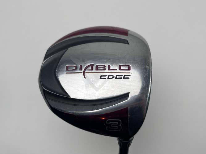 Callaway Diablo Edge 3 Fairway Wood 15* 60g Stiff Graphite Mens RH