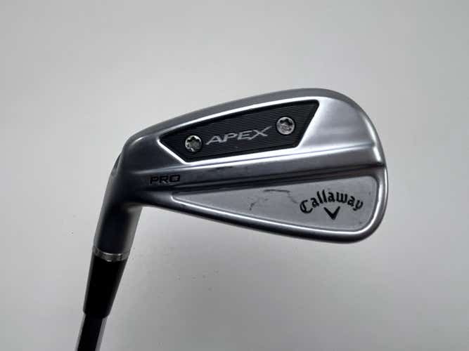 LEFT YCallaway Apex Pro 24 Single 7 Iron Fitter Elevate Tour VSS Pro Stiff LH