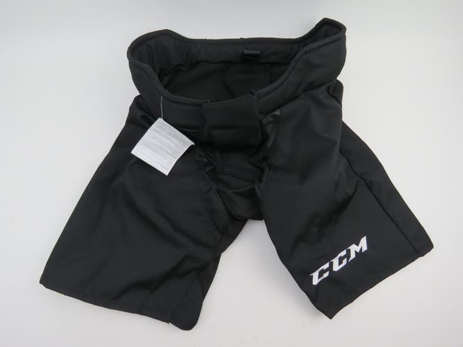 CCM Pro Stock OHL CHL QMJHL Hockey Player Girdle Pant Shell 9K XL Black NWT