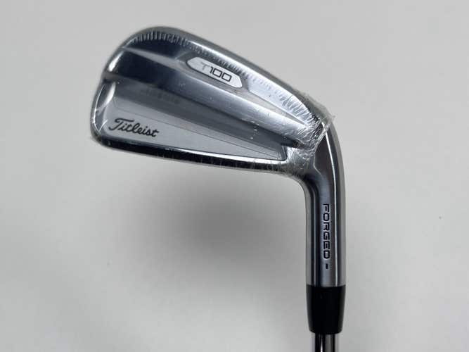 Titleist T100 2021 Single 4 Iron True Temper AMT Tour White S300 Stiff RH NEW