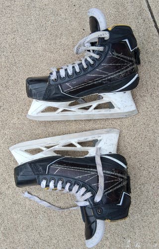 Bauer Supreme 1S Hockey Goalie Skates Regular Width Size 5 (Used)