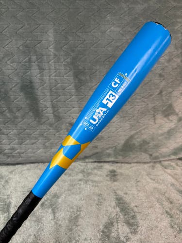 DeMarini CF Composite Bat USABat Certified (-13) Composite 12 oz 25" (Used)
