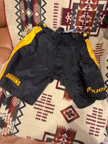 Bruins centennial Black Large Bauer Nexus Pant Shell Pro Stock (New)