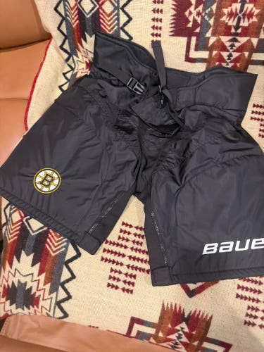David Pastrnak Black Large Bauer Supreme 2S Pro Pant Shell Pro Stock (New)