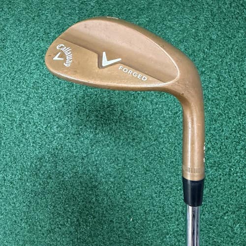 Callaway Forged Copper Wedge Sand SW 56 Steel Stiff Right Handed Wedge Flex