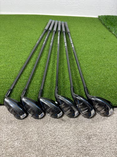 Men's Cobra T-Rail Right Handed Iron Set Regular Flex Graphite Shaft (Used)