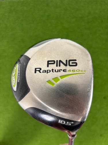Men's 2006 Ping Rapture Right Handed Driver Stiff Flex Graphite Shaft (Used)