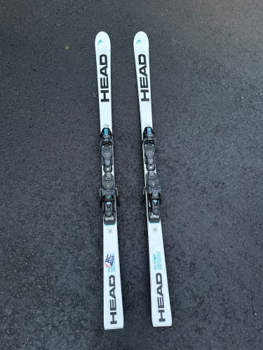 Unisex 2025 HEAD WC Rebels e-GS Team 172 cm Racing Skis With Bindings (Used)