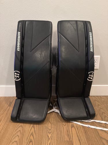 28" 2022 Warrior Ritual G6 E+ Goalie Leg Pads (Used)