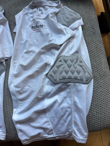 White Schutt Padded Shirt (Used)