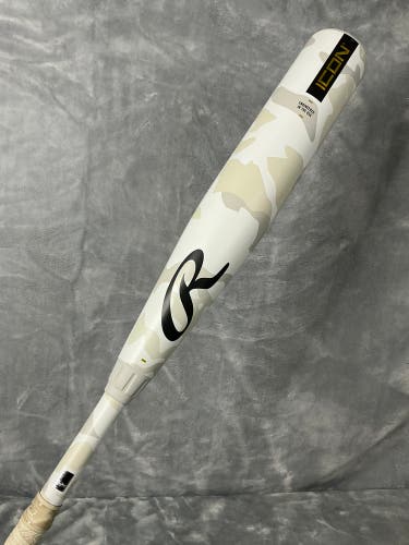 2025 Rawlings Icon Composite Bat USSSA Certified (-5) Composite 25 oz 30" (Used)