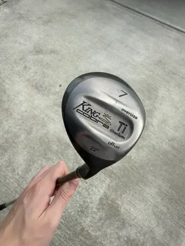 King Cobra Titanium Oversize Offset 7 Wood | Senior Graphite Shaft | RH Mens