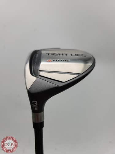 LEFTY ADAMS TIGHT LIES 3 WOOD 16* STIFF ALDILA SYNERGY 50 DEMO