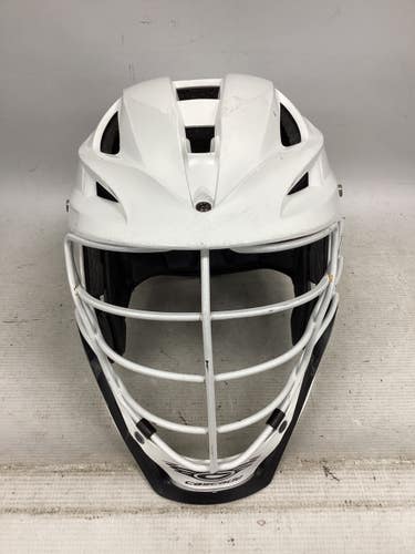Used Cascade S Lacrosse Helmet White One Size 11851-S000052012