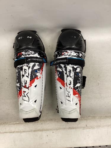 Used CCM JETSPEED FT680 Junior Shin Guards Black 11" 11851-S000052026