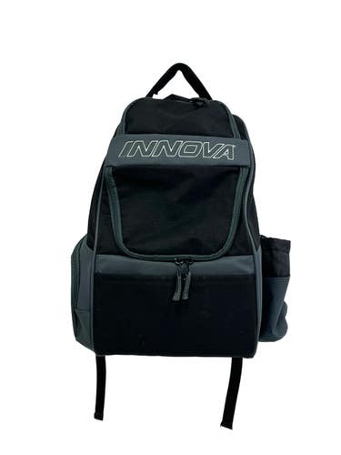Used Innova Disc Golf Backpack Black 11692-S000155478