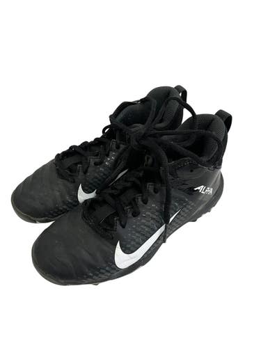 Used Nike ALPHA MENACE SHARK Jr FB Cleats Black Junior 01 11692-S000155552