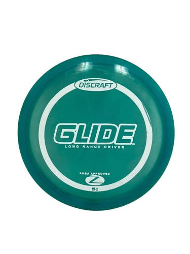 Used Discraft Z GLIDE Disc Golf Driver Teal 176g 11692-S000155583