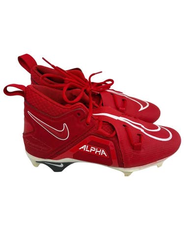 Used Nike ALPHA MENACE PRO 3 Adult FB Cleats Red Senior 9 11692-S000156993