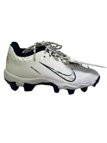 Used Nike HYPERDIAMOND BB/SB Cleats White Junior 01.5 11692-S000157015