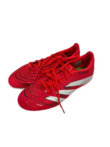 Used Adidas PREDATOR Soccer Cleats Red Senior 6 11692-S000157058