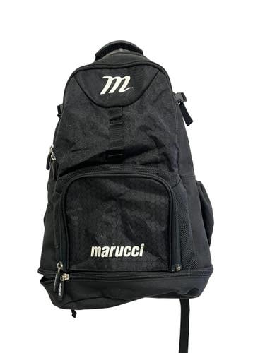 Used Marucci BACKPACK BB/SB Player Backpack Black 11692-S000157124