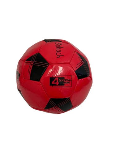 Used SOCCER BALL All Size Soccer Ball Red 4 11692-S000157143