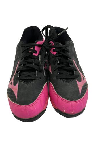 Used Mizuno 9 SPIKE BB/SB Cleats Black Junior 03.5 11692-S000157161