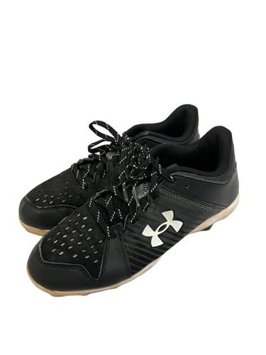 Used Under Armour LEADOFF LOW RM BB/SB Cleats Black Junior 05.5 11692-S000157156
