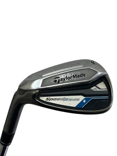 Used Taylormade SPEEDBLADE Golf Wedge Mens LH Pitching Wedge 11692-S000154986