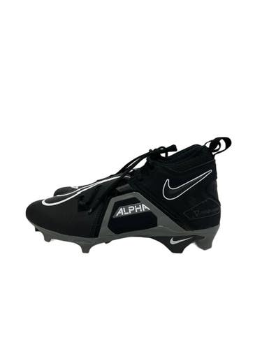 Used Nike ALPHA MENACE PRO Adult FB Cleats Black Senior 10.5 11692-S000155229