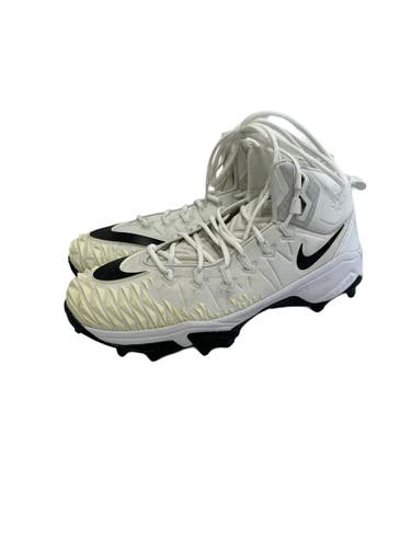 Used Nike FORCE SAVAGE Adult FB Cleats White Senior 16 11692-S000157180