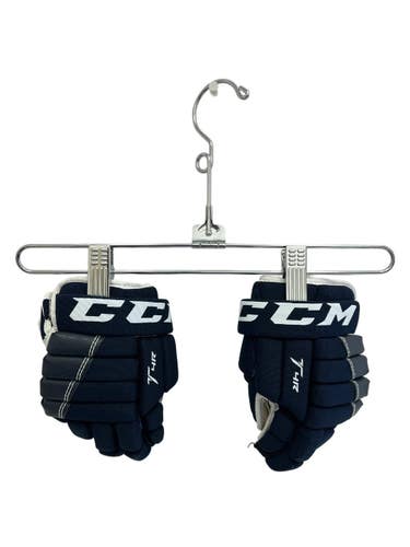 Used CCM T4R Youth Gloves Navy Blue 8" 11692-S000157215