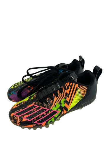 Used Adidas SPARK MISMATCH Jr FB Cleats Black Junior 01 11692-S000157222