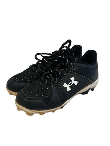 Used Under Armour LEADOFF BB/SB Cleats Black Junior 03 11692-S000157257