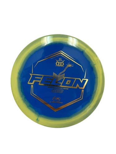 Used Dynamic Discs SOCKIBOMB FELON Disc Golf Driver Royal Blue 174g 11692-S000157270