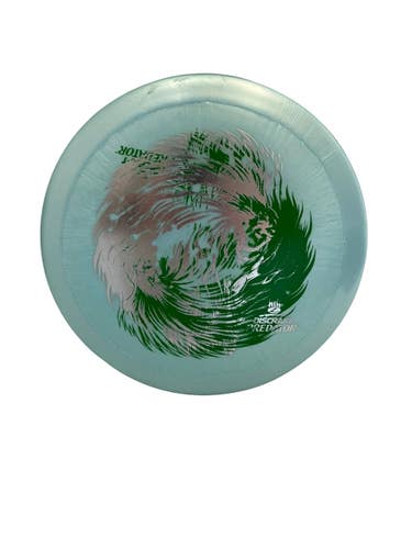 Used Discraft BIG Z PREDATOR Disc Golf Driver Sky Blue 173g 11692-S000157263