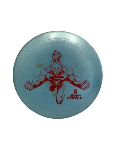 Used Discraft BIG Z FORCE Disc Golf Driver Carolina Blue 175g 11692-S000157268