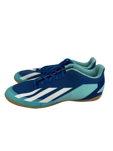 Used Adidas X CRAZYFAST.5 Soccer Indoor Shoes Royal Blue Senior 7.5 11692-S000157305