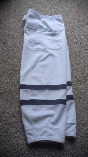 White Senior Large Socks Pro Stock (Used)