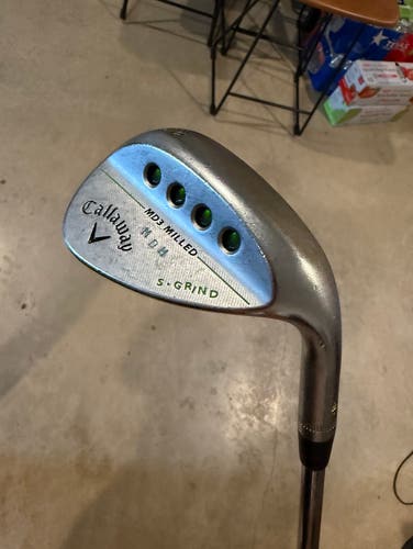 Men's Callaway MD3 Milled Chrome S-Grind Right Handed Wedge (Used)