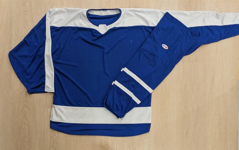 AK- H550BK- TOR "Leafs - Reverse Retro" Hockey Team Set - 14 Jerseys - New