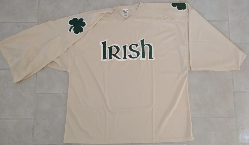 H6000G Irish Style Hockey Goalie Jersey - Goalie 2XL - SAND